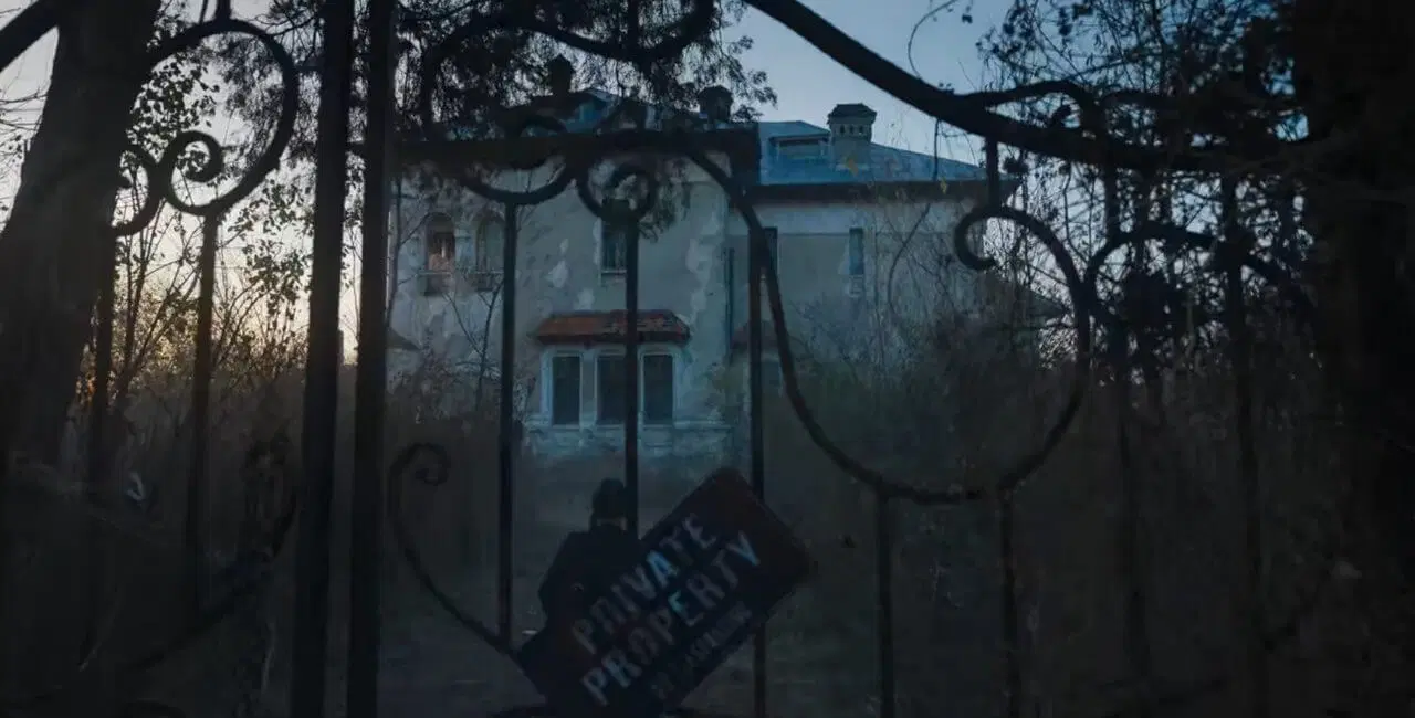 The front of Gates Mansion as seen on Wednesday