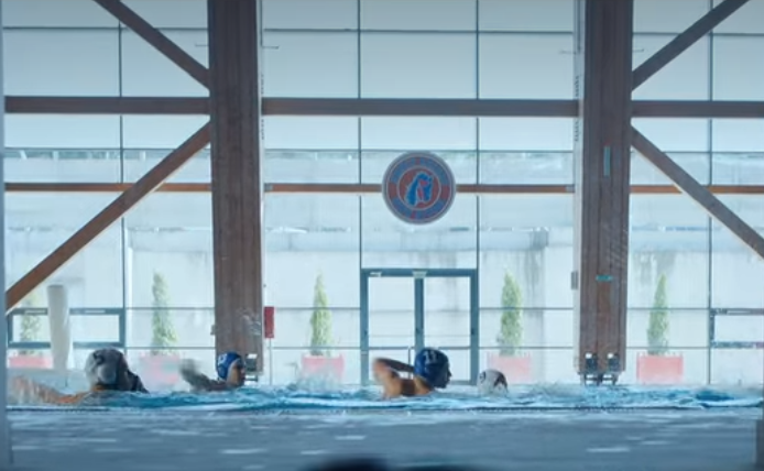 Nancy Reagan High School swimming pool as shown in Wednesday